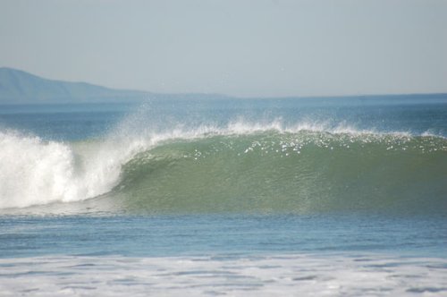 If you pulled up to this wave there would be no need to car surf any farther.