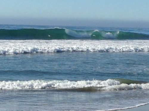 Bombing Jalama beach break